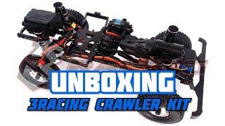 Unboxing $165 Crawler - 3Racing RC EX REAL Chassis Kit