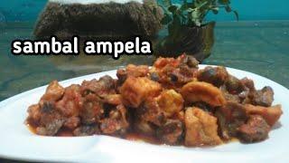Cara ku masak sambal ampela ll masakan sederhana