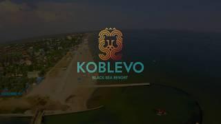 Вид на Коблево с высоты 1000 метров
