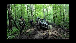 Броды и бездорожье! УАЗы, Suzuki Jimny, Toyota LC70 Вездеходы