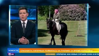 Елизавета II прокатилась на лошади во время карантина
