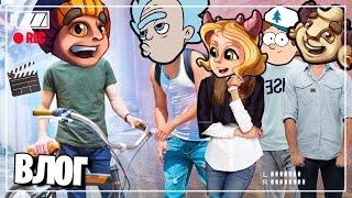 НЕЖДАННО ПРИЕХАЛИ ДЖЕРЕМИ, ДИППЕР, РИК И МАЙСИ... ПОКАТУШКИ НА ВЕЛИКЕ! SIMON