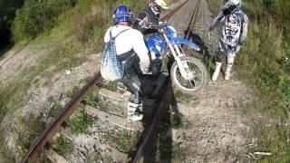 Покатушки на мото и квадроциклах с друзьями!Эндуро-пробег.Клип. Enduro-run