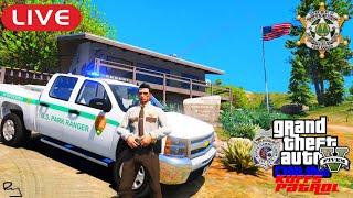 LIVE: GTA 5 FiveM Kuffs vRP Roleplay (San Andreas Park Services)