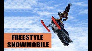 ФРИСТАЙЛ НА СНЕГОХОДЕ Freestyle Snowmobile