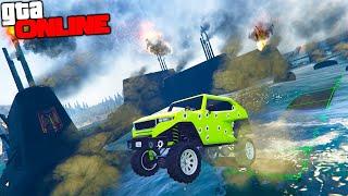 ВАЛИМ ПОКА ВСЁ НЕ РВАНУЛО! ЛЮТЕЙШЕ КРАСИВЫЙ ПАРКУР НА ВОДЕ - СКИЛЛ ТЕСТ В GTA 5 ONLINE