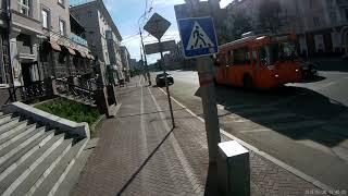 (2018.06.30) покатушки на моноколесе по Перми (от Урала до Спартака)