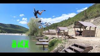 BMX/MTB/Прыжки в воду/game of bike/дерты/падения