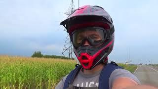 RACER PANTHER RC250GY-C2 покатушки на мотоцикле Белгородский район, находки в лесу