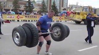 Силовой экстрим. Выступление саратовской команды