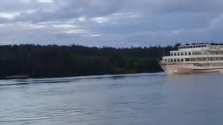Загрузка в Подпорожье,прогулка у реки Свирь.