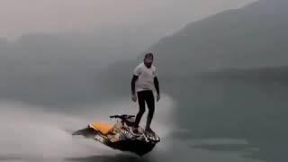 INSANE! Guy Rides Sea-Doo Spark Trixx Standing Up