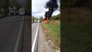 Смертельное ДТП у Саваслейки  Видео Ивана Шкадова