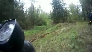 мото покатушки иж планета , к750 и квадрик 125 часть 1