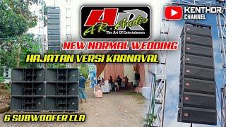 AR AUDIO Hajatan Versi Karnaval 6 Subwoofer ( New Normal Wedding )