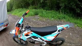 (часть1)KAYO 125  pitbike,кайо 125 питбайк,уехал далеко в лес,