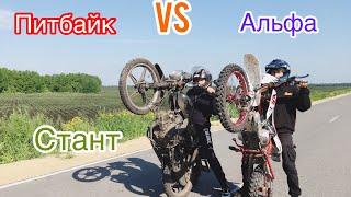 /СТАНТ/ Питбайк VS Альфа...