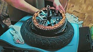 Разбор моноколеса ninebot Z10 после 1500 км эксплуатации в экстремальных условиях. Без цензуры.