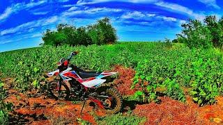 Покатушки на питбайке по горам GR-SX 150