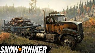 SnowRunner Multiplayer With Members - Trucks Hauling Extreme Loads Through Dangerous Roads