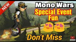 NEW EVENT - MONO WARS - HILL CLIMB RACING 2 NEW EVENT PREVIEW | 2020 | HCR2