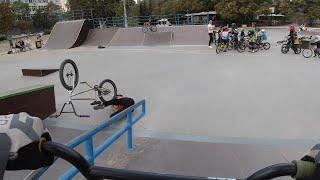 Детский контест в Севастополе/BMX/BMX PARK/BMX STREET/трюки на BMX