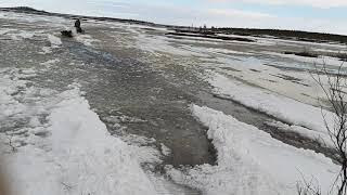 Stels Viking Росомаха 800 по воде