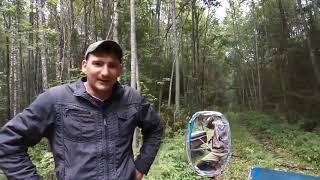 Самодельный трактор на бездорожье