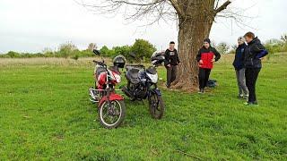Покатушки на мотоциклах Musstang Region MT 150-8 , Lifan lf 150-2e, Loncin cr1