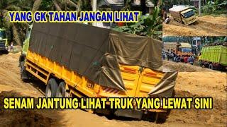 YANG GK TAHAN JANGAN NONTON || SENAM JANTUNG LIHAT TRUK YANG LEWAT SINI
