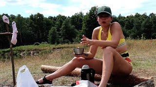 В БРОД по РЕКЕ. Клюёт на Блесну! Рыбалка на спиннинг. #195