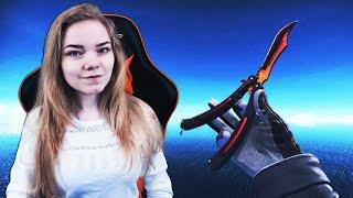 СТРИМ КС ГО / ДЕВУШКА СТРИМИТ С ВЕБКОЙ В CS:GO