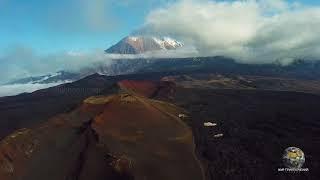 Мир Приключений - Вулканы Камчатки. Мертвый лес. Вулкан Толбачик. 4K. Tolbachik volcano. Kamchatka.