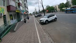 (2018.07.07) на моноколесе от ПГНИУ до ЦУМа (Пермь)