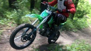 Покатушки На Питбайке По Лесу с Honda CRF 250 часть 2 [GoPro]