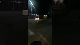 Ночная езда на скутере